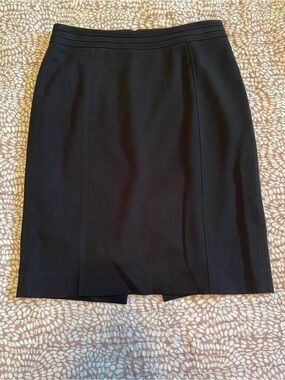 White House Black Market Black Tailored Pencil Skirt